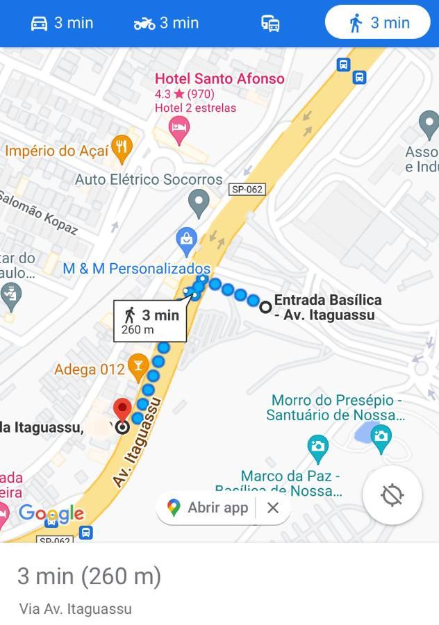 Apartamento Em Frente Basilica 1 阿帕雷西达 外观 照片